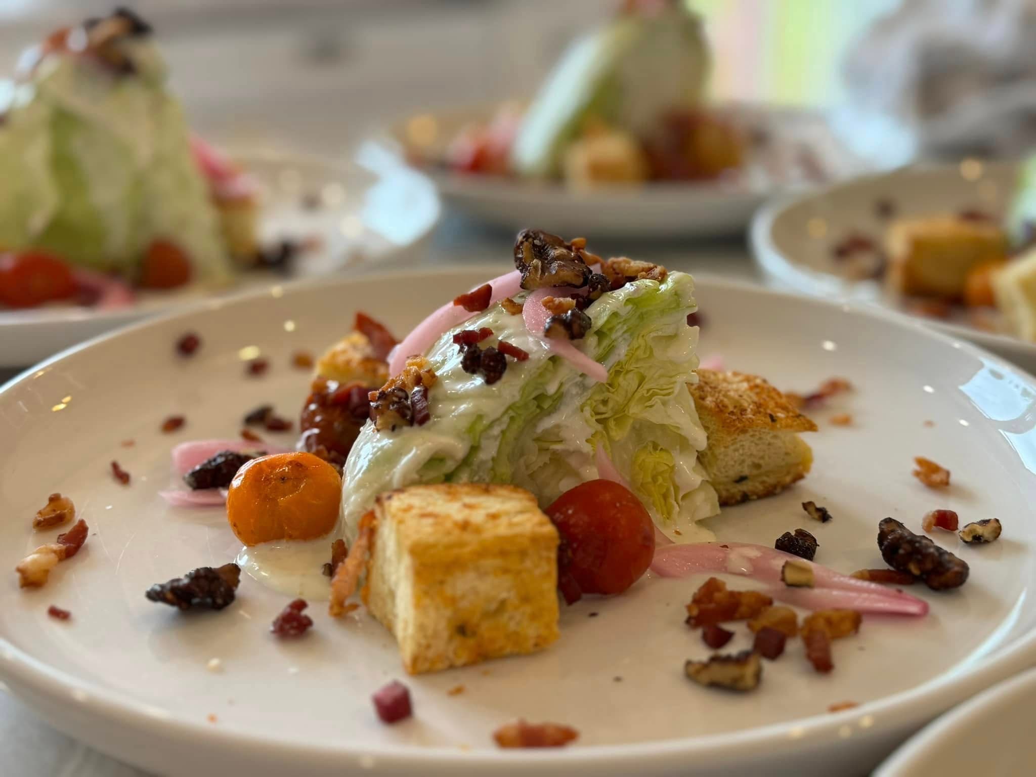 Catered spread arranged for a business or social event.